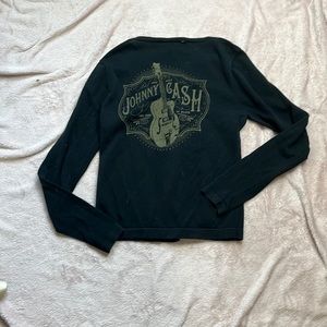 Vintage Johnny Cash Cardigan